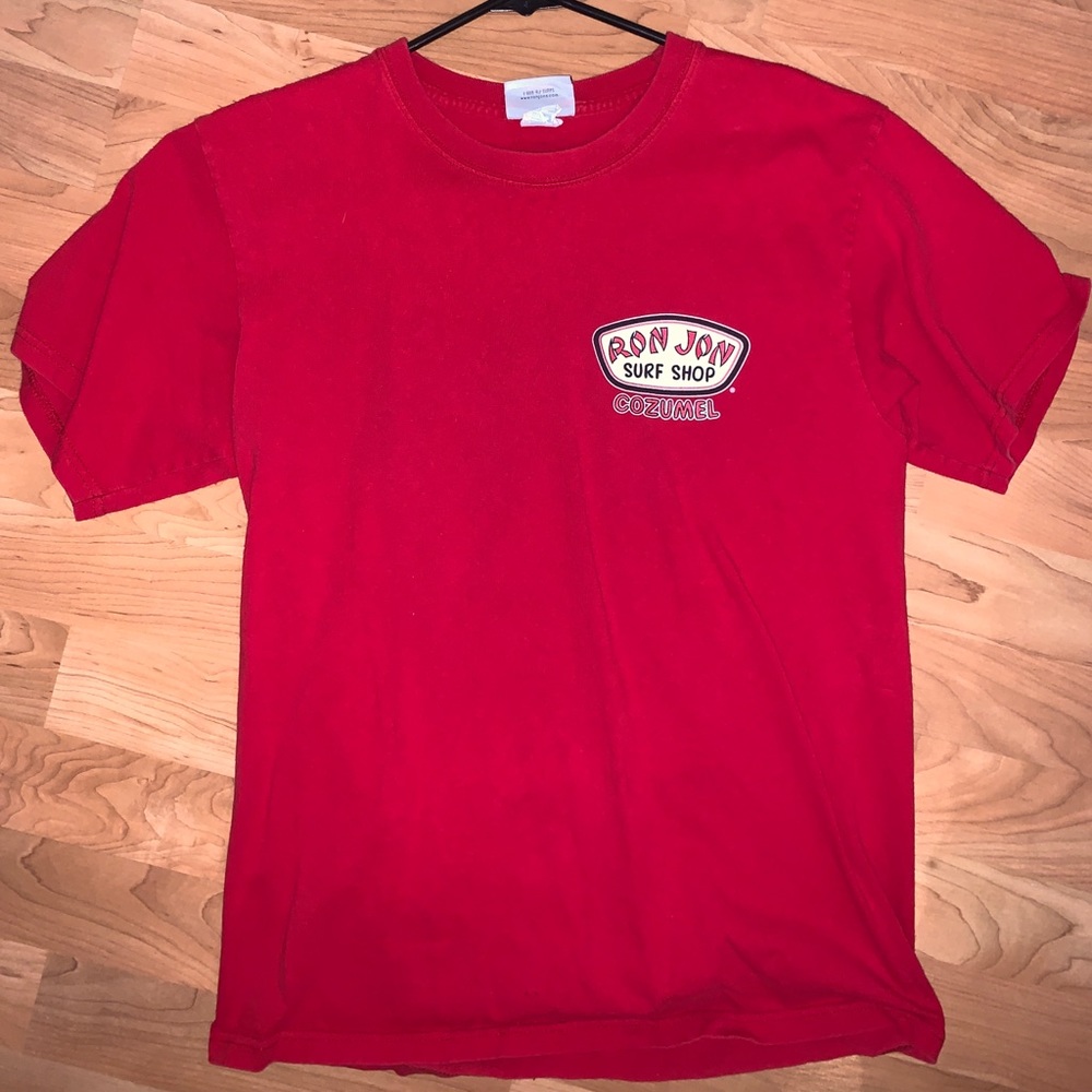 Red RonJon shirt